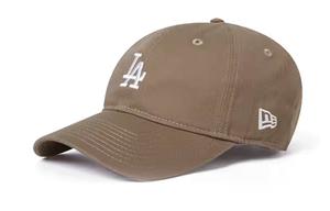 New Era Хлопковая бейсболка унисекс цвета хаки, Khaki