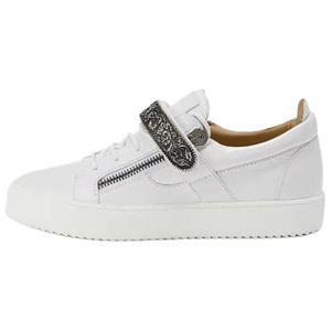 Giuseppe Zanotti /GZ Coby Deluxe Low Top Скейтборд Кроссовки женские белые