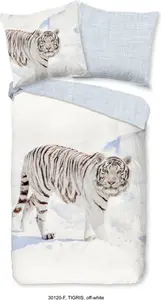 Постельное белье Good Morning Tiger - 155x220 см - фланель/бибер Muller Textil