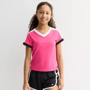 Детская футболка с коротким рукавом Meet & Greet для девочек 7-20 Layer 8, цвет fuchsia