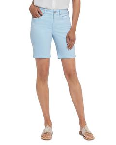 Бермуды Ella с боковым разрезом NYDJ, синий