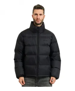 Пуховая куртка с отворотами Calvin Klein, черный