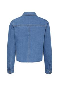 Рубашка-блузка ZITO BOXY My Essential Wardrobe, синий деним