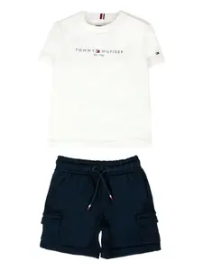 Спортивный костюм с логотипом Tommy Hilfiger Junior, синий