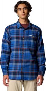 Рубашка Columbia Mens Pitchstone Heavyweight Flannel II, Collegiate Navy Multi Plaid