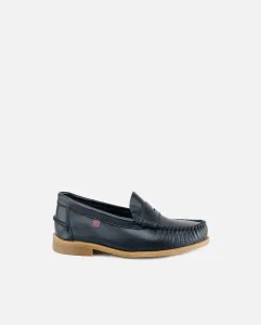 Детские кожаные мокасины в кастильском стиле Eli 1957, черный