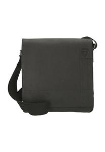 Сумка через плечо Ричмонд, кожаная, однотонная, мужская strellson, черный