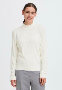 Джемпер Oxmo IHSALLY ROLLNECK, Cloud Dancer/White