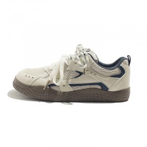 Износостойкие, легкие и дышащие женские лоу-топы для скейтбординга MEAKKEA, бежевый