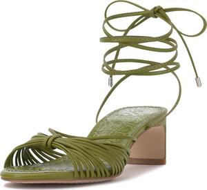 Женские босоножки на каблуке Vince Camuto Lory, Lizard Green