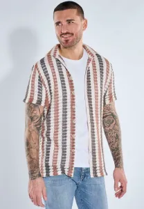 Рубашка gemustert Emilio Adani, Braun