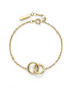 Женский браслет Amity Interlock из нержавеющей стали золотистого оттенка Olivia Burton, gold