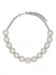 Чокер Una Swarovski, серебристый