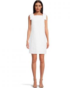 Платье Lilly Pulitzer Carmine Stretch Shift, цвет Resort White Pineapple Pucker Jacquard