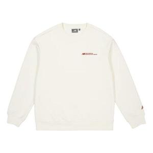 Свитер повседневный пуловер New Balance, белый