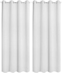 Штора Woltu Birsel, белый - глубина: 225 см