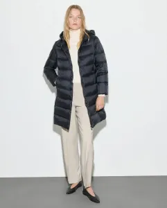 Длинная однотонная женская парка Woman El Corte Inglés, черный