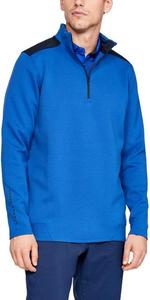 Мужская футболка Under Armour UA Storm Playoff ½ Zip, Royal Full Heather/ Academy/ Academy