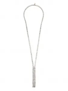 Колье с кристаллами Forte Forte, серебяный