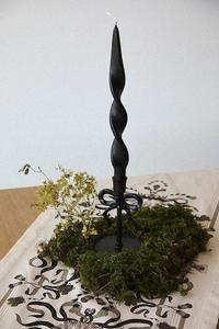 Декоративная свеча, упаковка 4 шт. Medicine, черный