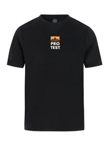 PROTEST Футболка 'PRTRhodan' в черном цвете