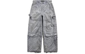 Джинсы унисекс светло-голубые Balenciaga, светло-голубой