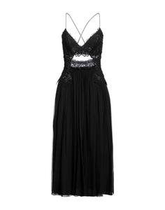 Платье миди Alberta Ferretti, черный