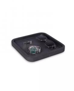 Универсальный поднос из настоящего мрамора Bey-Berk, черный