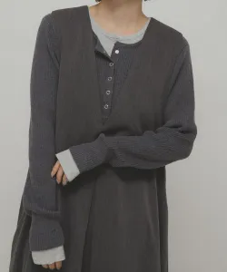 Многослойная вязаная рубашка-поло Kbf, цвет Gray And Other Colors