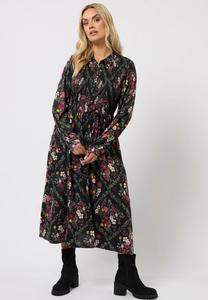 Платье Yours Clothing Shirt dress, Black