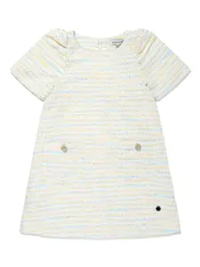 Платье в полоску Bcbg Kids, бежевый