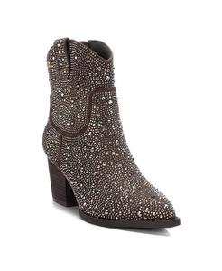 Женские итальянские ботильоны в стиле вестерн от XTI, цвет Taupe