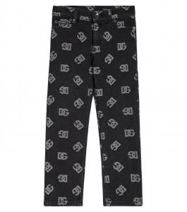 Джинсы dg Dolce&Gabbana Kids, черный