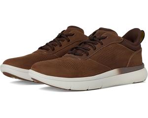 Кроссовки Florsheim Fleet Perf Toe Elastic Lace Sneakers, цвет Brown Crazy Horse