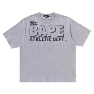 Футболка BAPE Logo Tee, Grey