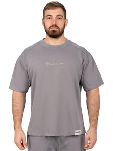 Футболка темно-серого цвета Reichstadt