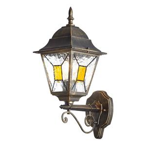 Настенный светильник Brilliant Janel Typ A, прозрачное стекло / алюминий - 1 лампа