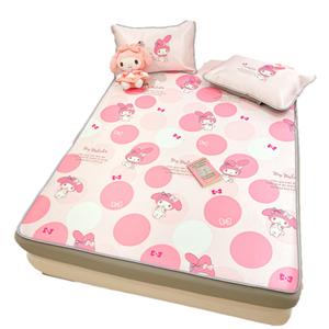 Покрывало Ice Silk Mat Sanrio, Fitted Sheet-Circle My Melody