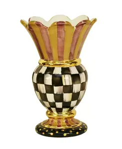 Большая ваза, придворная проверка Mackenzie-Childs, multi