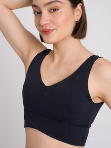 Спортивные бюстгальтер OCEANSAPART Dahlia Medium, черный