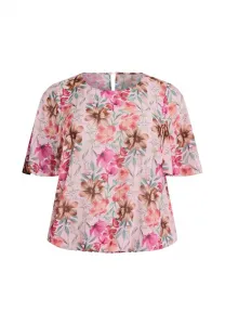 Блузка geblümte mit kurzen ärmeln Zizzi, Rose Multi Flower