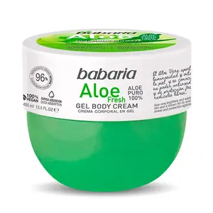 Успокаивающий гель-крем для тела Aloe Fresh Gel Body Cream Babaria, 400 ml
