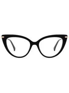 Очки в оправе 'кошачий глаз' Max Mara, черный