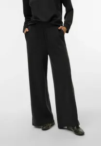 Julia hohe taille pantaloni Vero Moda, Black