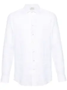 Льняная рубашка Pegaso ETRO, белый