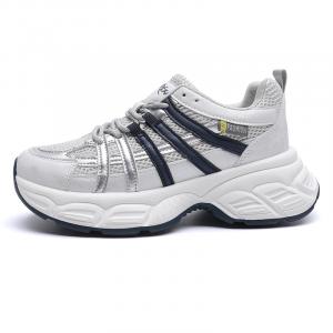 ABIDJAN Женские легкие утепленные низкие кроссовки на платформе синие, цвет Blue