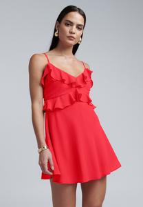 Повседневное платье SANTOS BWLDR, красный