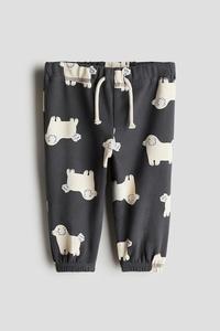 Хлопковые спортивные штаны H&M, мультиколор