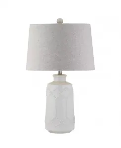 Керамическая светодиодная настольная лампа Alice Jonathan Y, white