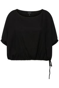 Блузка с коротким рукавом Ulla Popken Blouse, черный